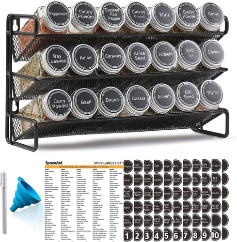 Spice rack organizer with - spice,